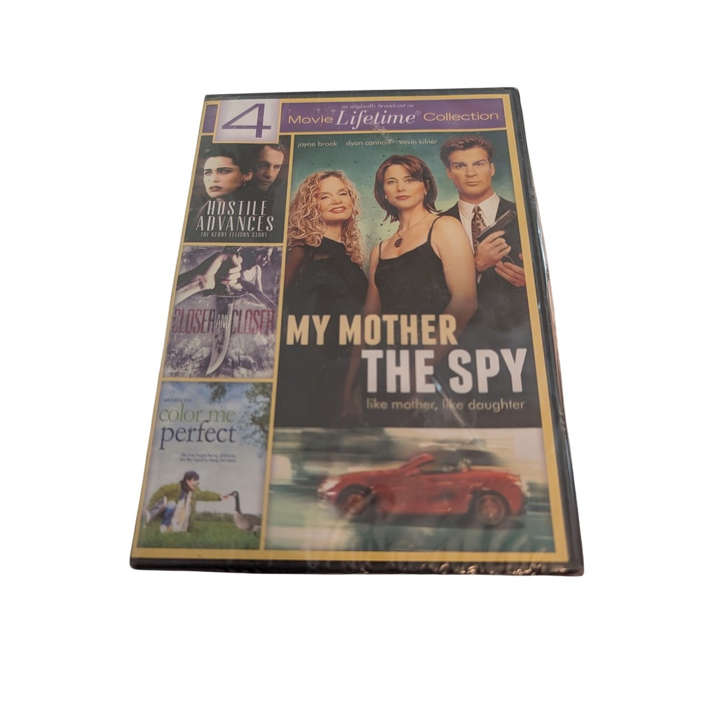 Lifetime Movie Collection 4 Film DVD My Mother The Spy Hostile Advances New